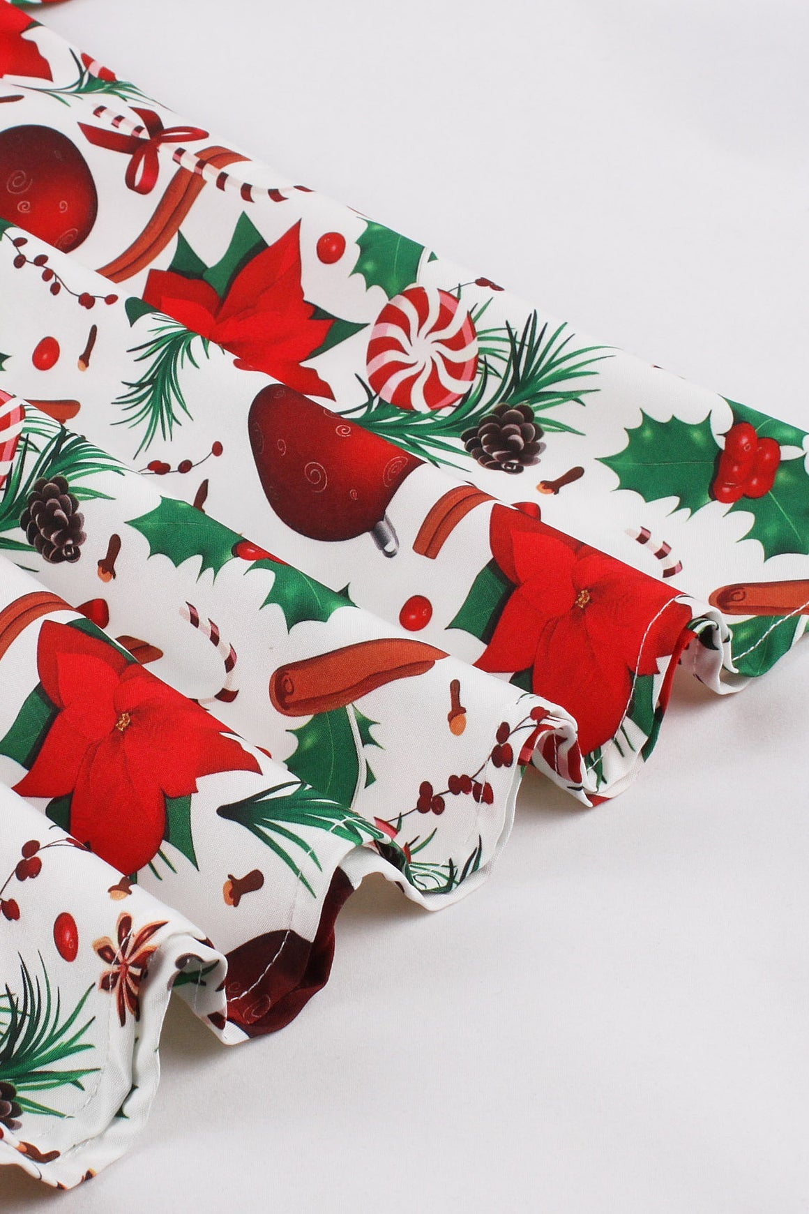 Cute A-line Christmas Short Dress