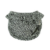 Animal Print Baby Shorties Mint Green