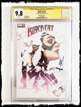 BLACK CAT - #1 CGC SS 9.8 SIGNED ADAM HUGHES VARIANT (2019 - NM)
