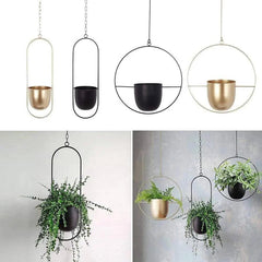 Chic Hanging Bloom Basket - Playful & Stylish Flower Pot Decor for Your Home