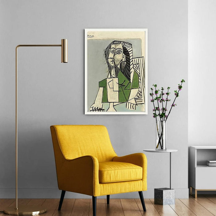 Cubist Vision: Pablo Picasso Abstract Lady