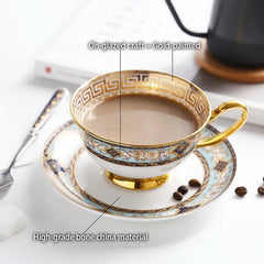Exquisite European Splendor: Luxury Europe Style Coffee & Tea Cup Set