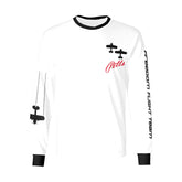 Freedom Flight Team Long Sleeve White Men's All Over Print Long Sleeve T-shirt