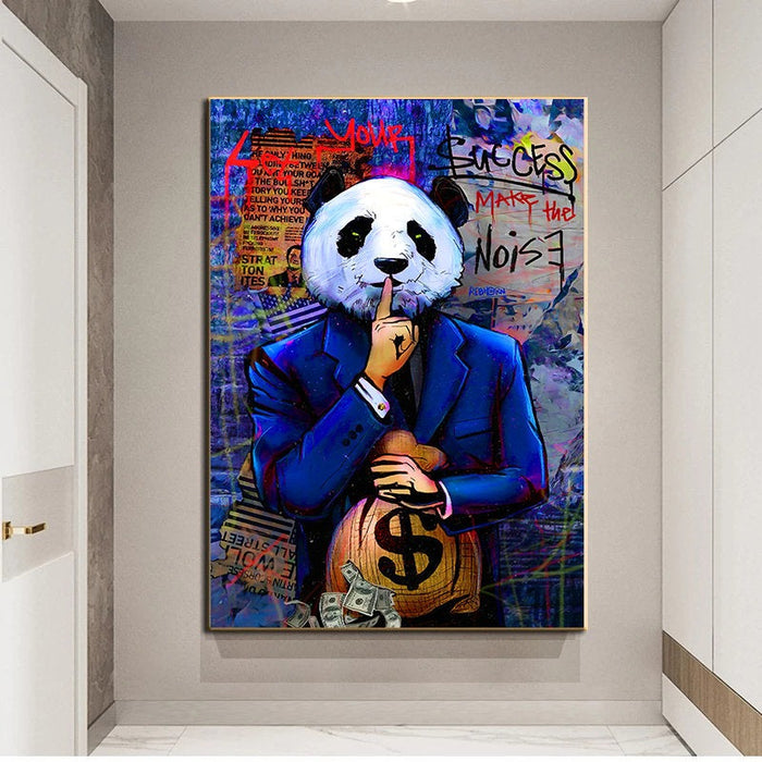 Graffiti Panda: Money Heist Urban