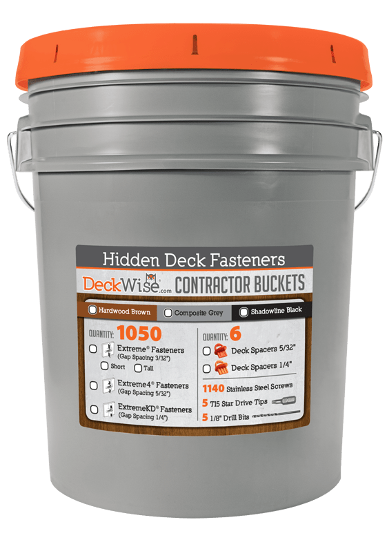 Ipe Clip® Extreme™ Fasteners 175pk - SHORT GREY