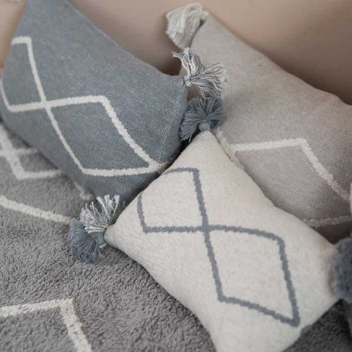 Knitted Cushion Oasis Soft Linen