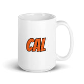 LAS MX CAL White glossy mug