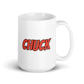 LAS MX CHUCK White glossy mug