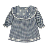 Maggie Short Sleeve Dress Vichy