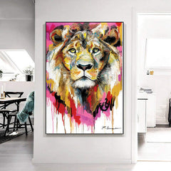Majestic Roar - Dazzling Lion King