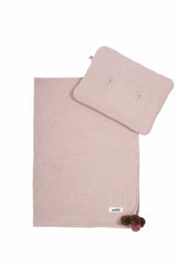 Muslin Pillow Dusty Pink