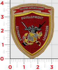 Officially Licensed 1st Civil Affairs Patch