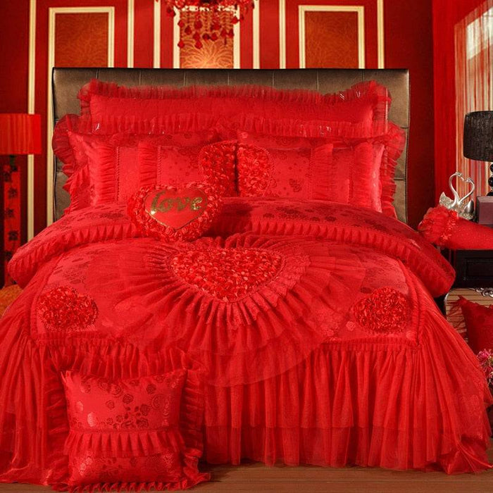 Oriental Bedding Set - Lovely Design Reminiscent of a Time Long-Passed