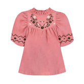 Pauline BB Short Sleeve Dress Rose Baby