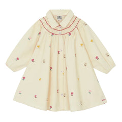 Poupe BB Short Sleeve Dress Coeur Flower