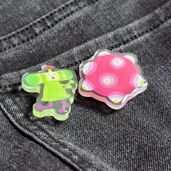 Rolling Prince Acrylic Pins