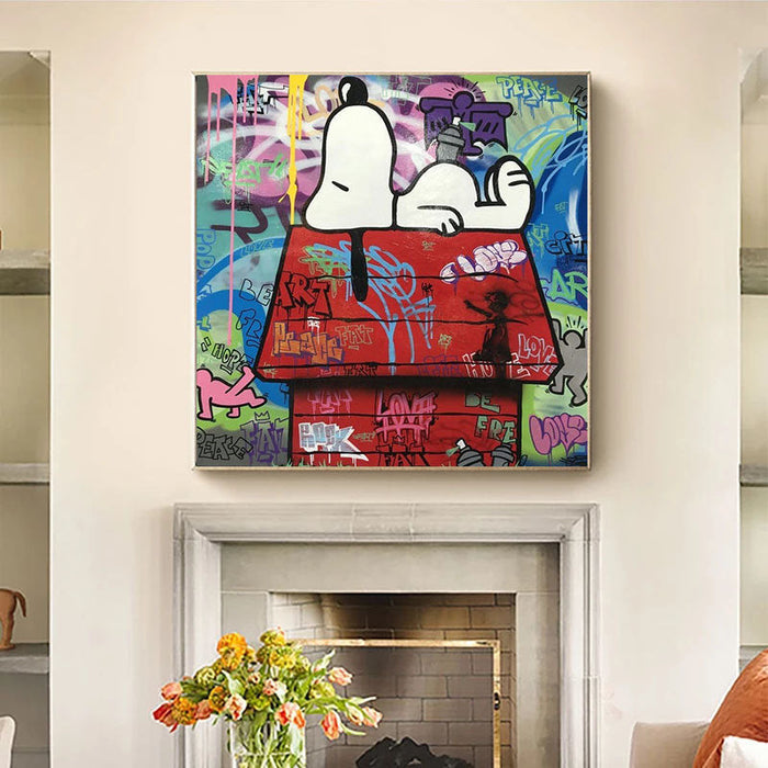 Snoopy's Dream House: Graffiti Art