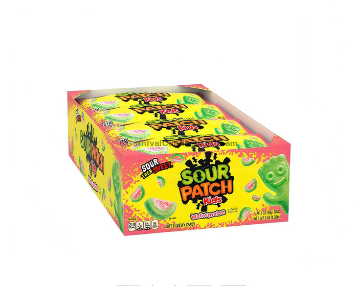 Sour Patch Watermelon (24 Count) - Carnival Candies & Ice Cream Inc.