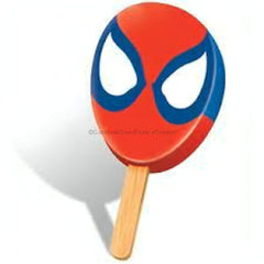 Spiderman face ice cream pop, bulk ice cream, local pick-up only, 20 count, fun treat for parties.