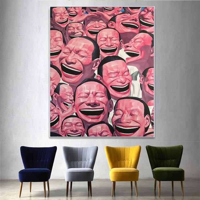 The Art of Helplessness - Yue Minjun Laughing Man