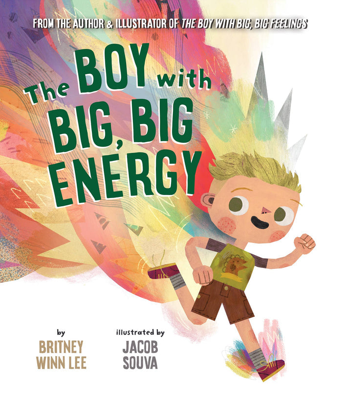 The Boy with Big, Big Energy | Hardcover Picture Book