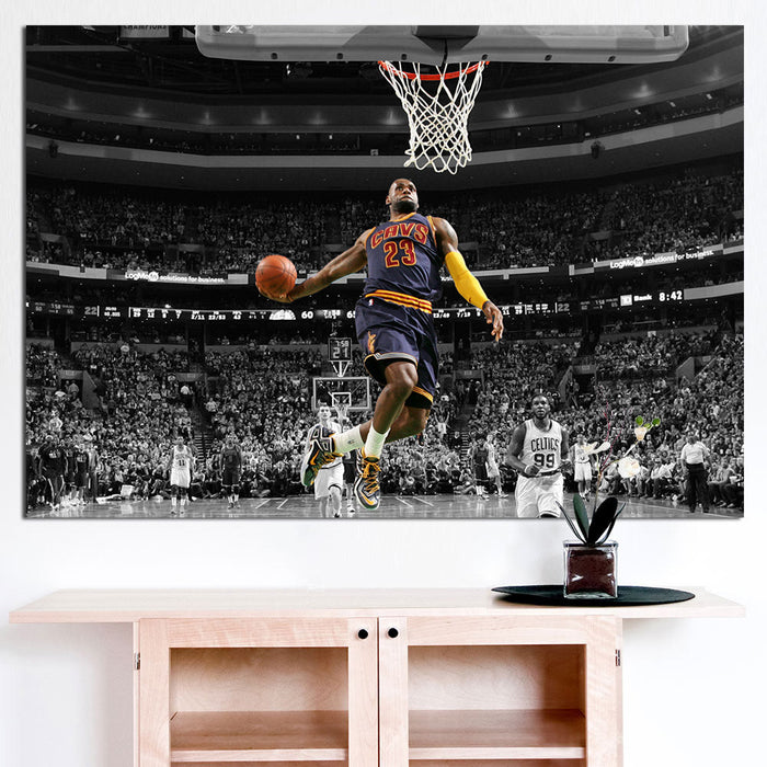 The King Reigns Supreme - LeBron James Windmill Dunk
