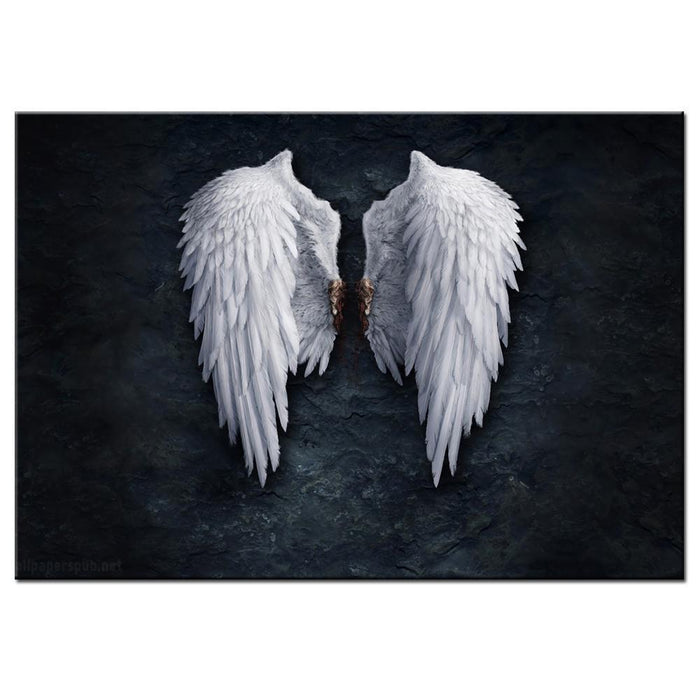 Touch of Serenity - Heavenly Feather Angel Wings