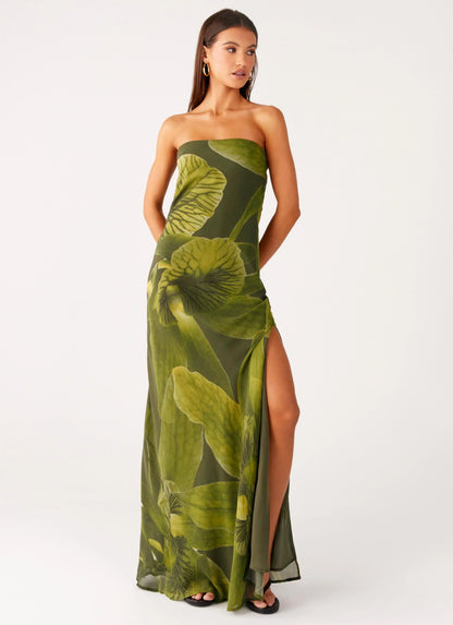 Nettle Maxi Dress - Tropic Floral
