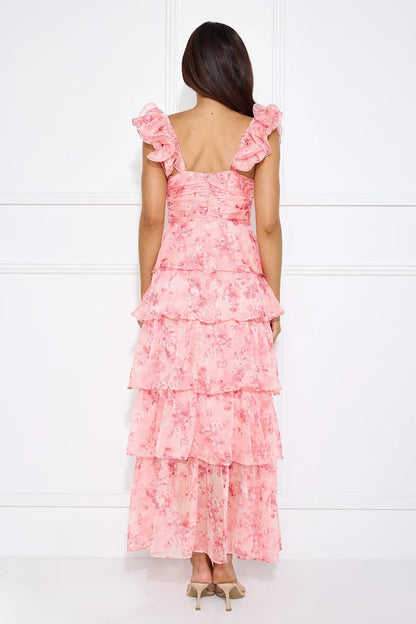 Sunbeam Soiree Maxi Dress Pink