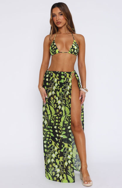 Tropical Life Sarong Lime Whisper