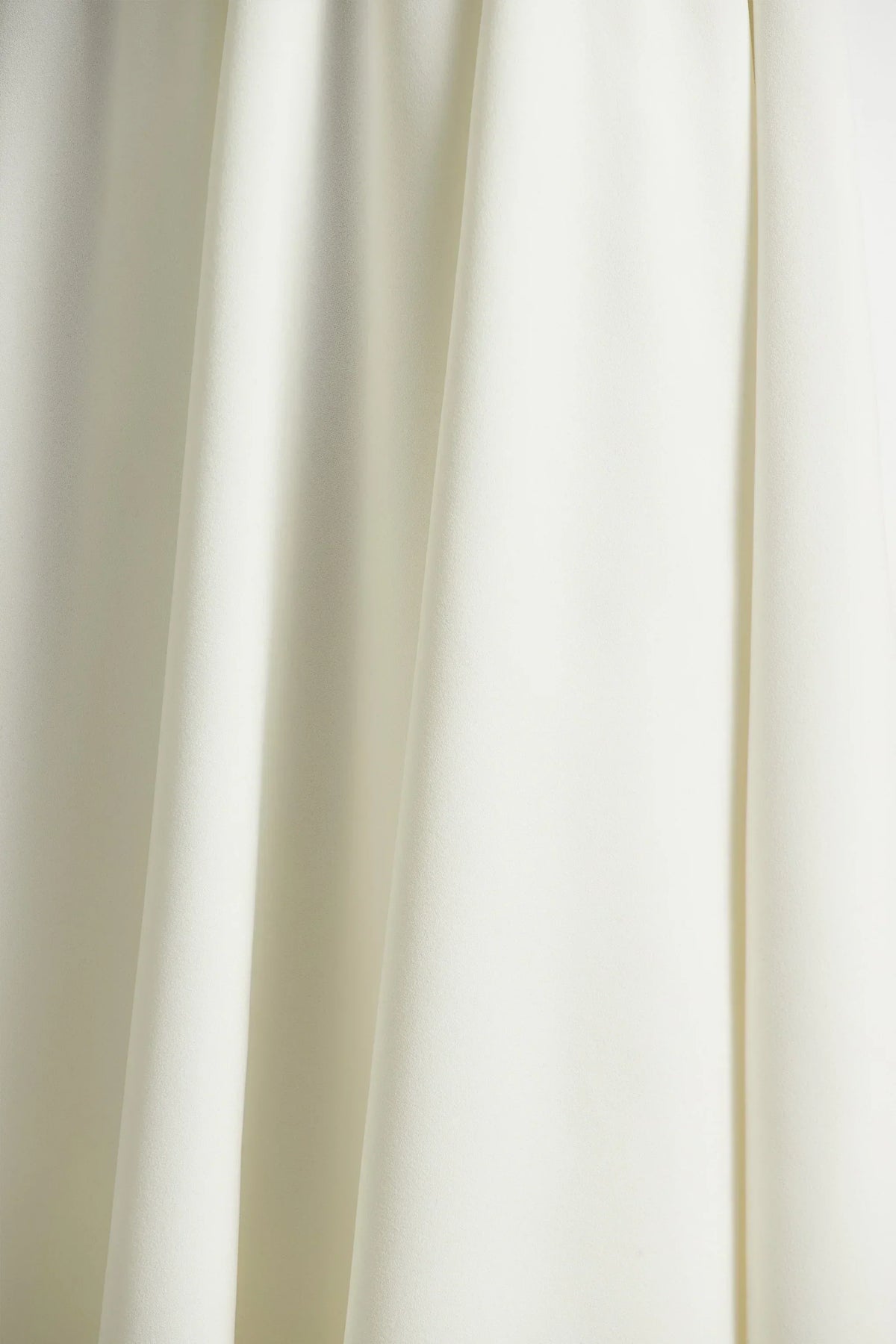 Bellamy | Cream Crew-Neck Long Sleeve Midi Dress