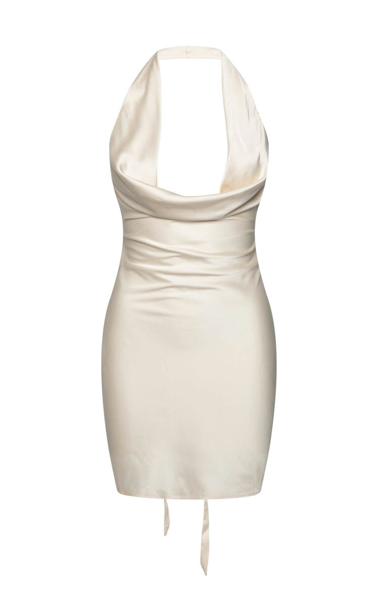 Valley Champagne Mini Party Dress