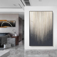 Abstract Streamline Metal Line Art Poster - Modern Art Touch for Your Space