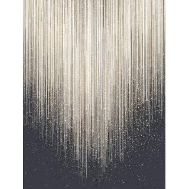 Abstract Streamline Metal Line Art Poster - Modern Art Touch for Your Space