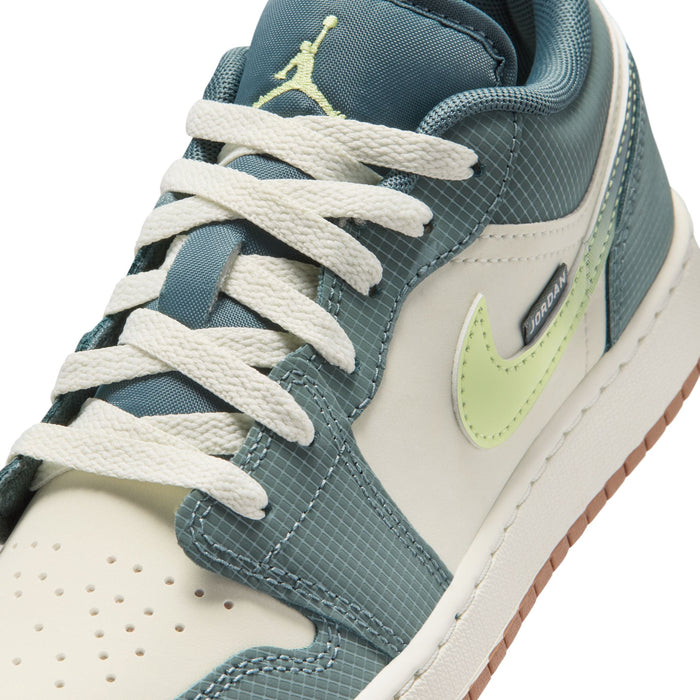 Air Jordan 1 Low SE GS (Sea Glass/LT Lemon Twist/Hasta)
