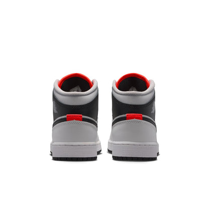 Air Jordan 1 Mid GS (Summit White/Black/Infared 23)