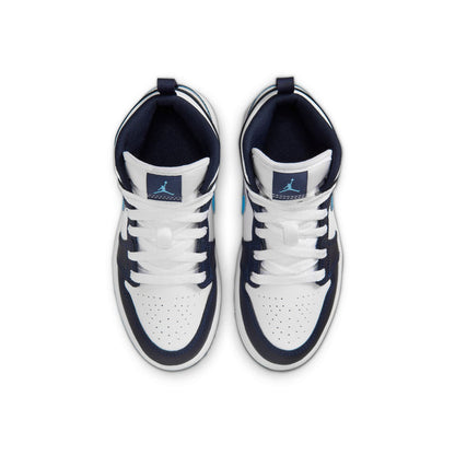 Air Jordan 1 Mid PS (Obsidian/DK Powder Blue/White)