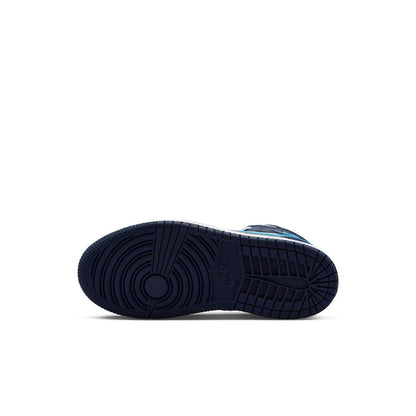 Air Jordan 1 Mid PS (Obsidian/DK Powder Blue/White)