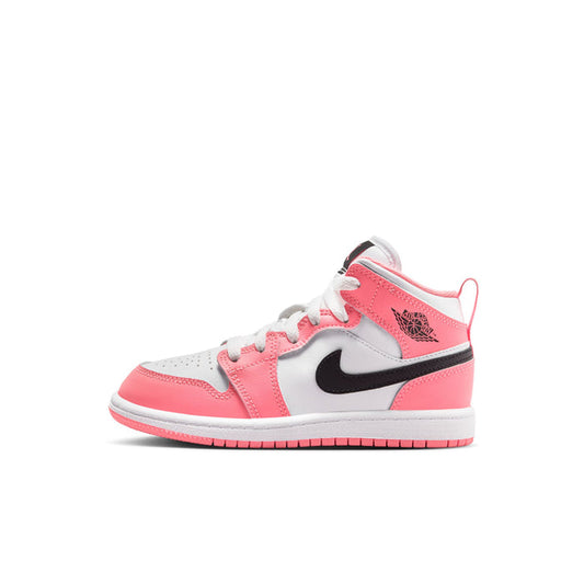 Air Jordan 1 Mid PS (Pink Glaze/Black/White)