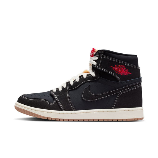 Air Jordan 1 Retro High OG FC (Black/University Red/Sail)