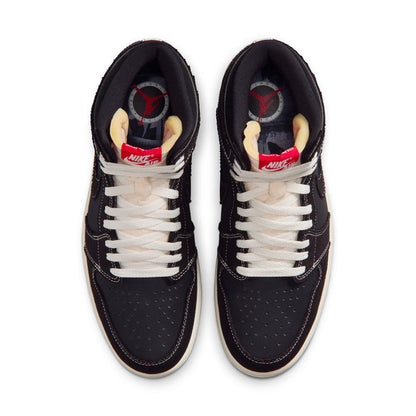 Air Jordan 1 Retro High OG FC (Black/University Red/Sail)