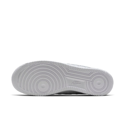 Nike Air Force 1 '07 Edge (White/White/Metallic Silver)