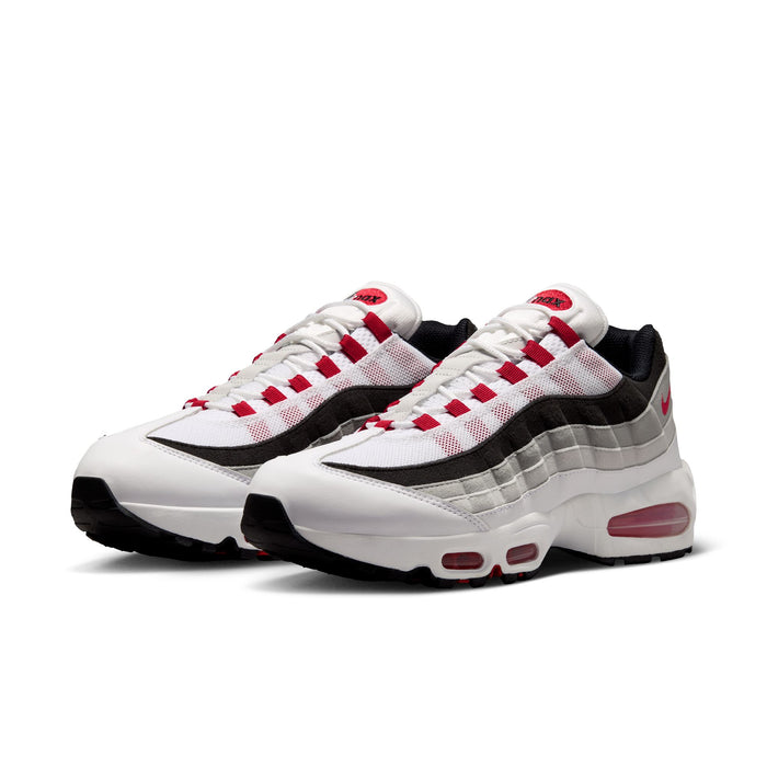 Nike Air Max 95 Big Bubble Premium (White/Comet Red/Neutral Grey)