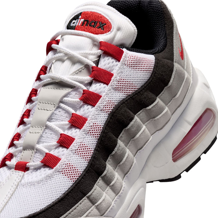 Nike Air Max 95 Big Bubble Premium (White/Comet Red/Neutral Grey)