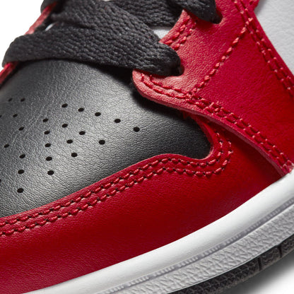 Air Jordan Mid PS (Black/Black/Gym Red)