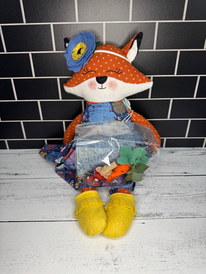 Alaskan Handmade Heirloom Fox Dolls