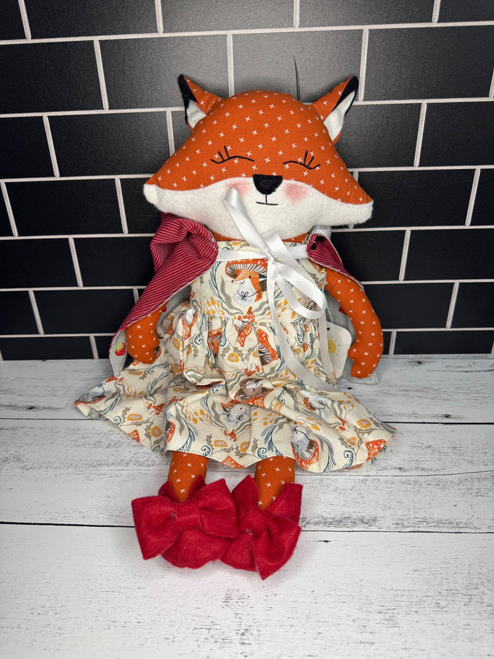Alaskan Handmade Heirloom Fox Dolls
