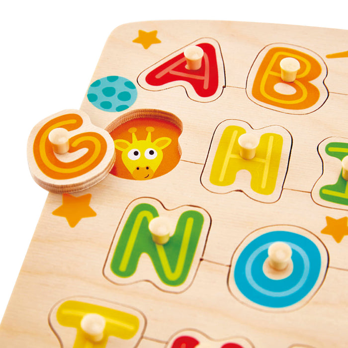 Alphabet Peg Puzzle