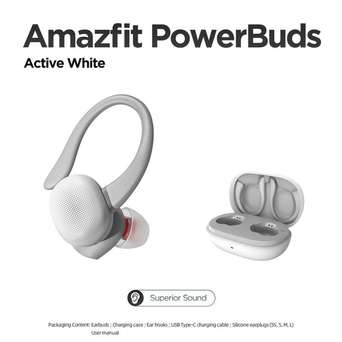 Amazfit TWS Sports Earphones - Heart Rate Monitoring & Fitness