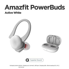 Amazfit TWS Sports Earphones - Heart Rate Monitoring & Fitness